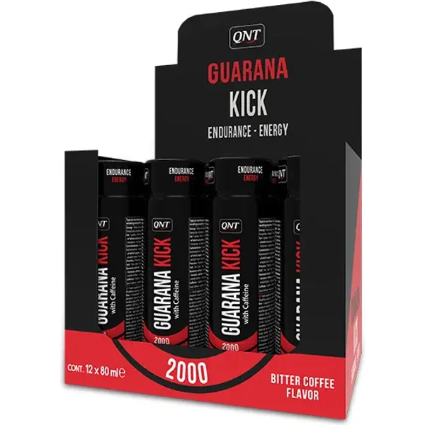 Voedingssupplement met cafeïne QNT Guarana Kick Shot