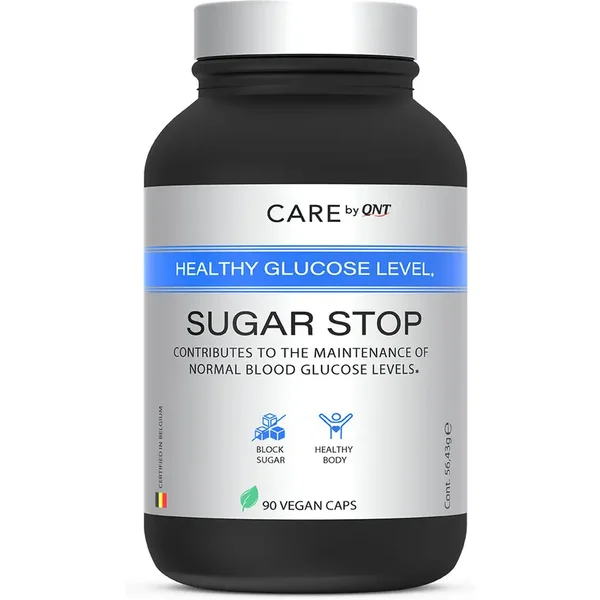 Vet gezichtsverbranders 90 vegan capsules QNT Sugar Stop