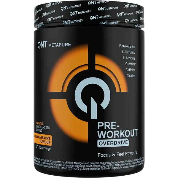 Voedingssupplement QNT Pre Workout Overdrive