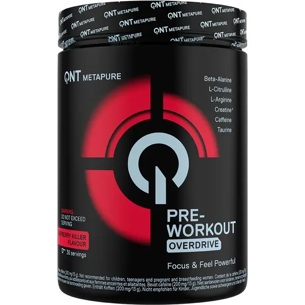Integratore alimentare QNT Pre Workout Overdrive