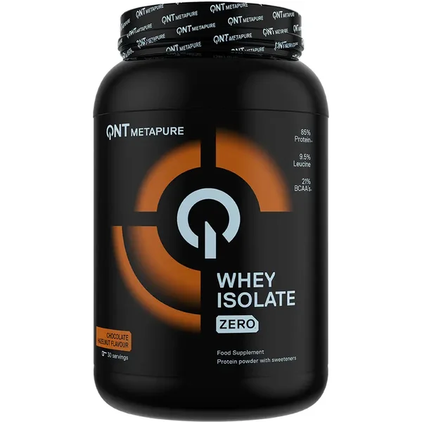 Protéine Chocolat Noisette QNT Metapure Whey Isolate Zero 908 g