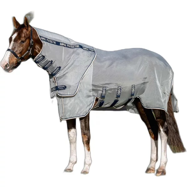 Couverture Anti-Mouches Pour Cheval Avec Couvre-Cou Rambo Protector Fieldsafe Plus-image