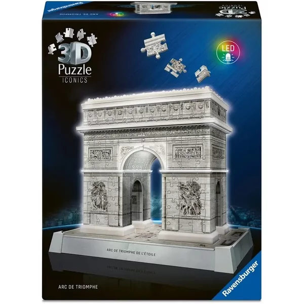 Puzzle 216 Teile Ravensburger 3D Arc Triomphe-image