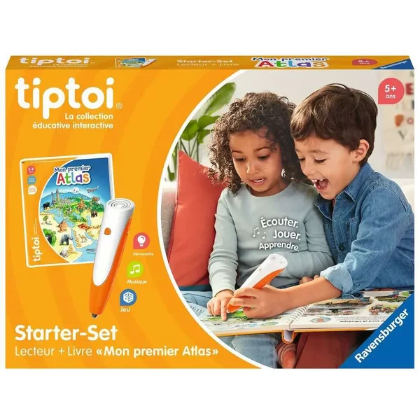 Jeux éDucatifs Mon Premier Atlas Tiptoi® Starter Set Ravensburger-image