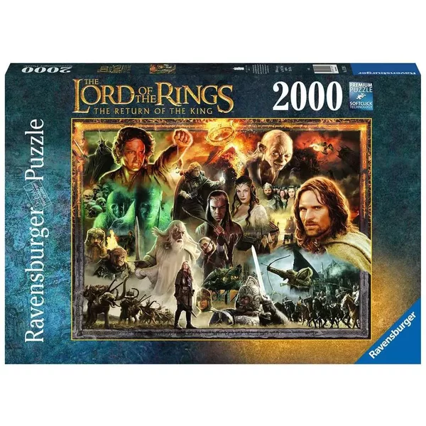 Puzzle De 2000 PièCes - Le Retour Du Roi / Le Seigneur Des Anneaux Ravensburger-image