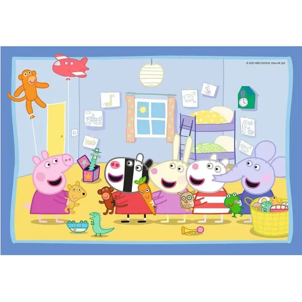 2 Puzzles 12 PièCes Les Aventures De Peppa Pig Ravensburger-image