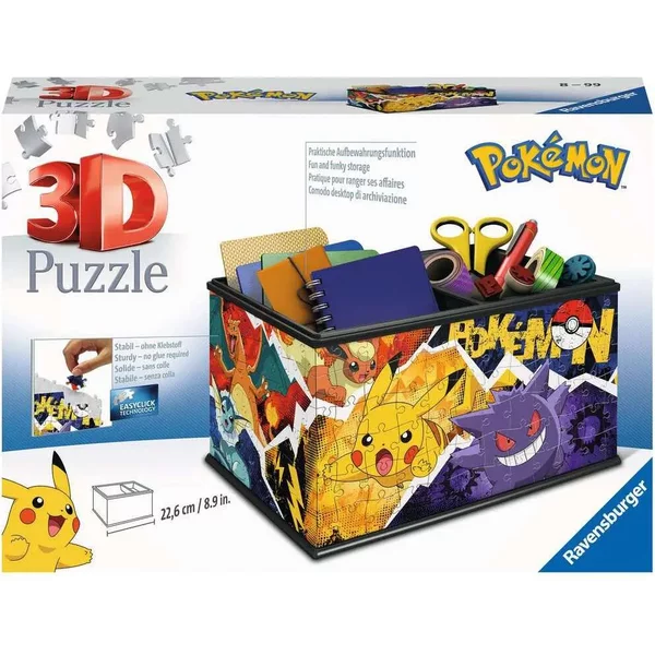 Puzzle 3D Boite De Rangement Ravensburger PokéMon-image