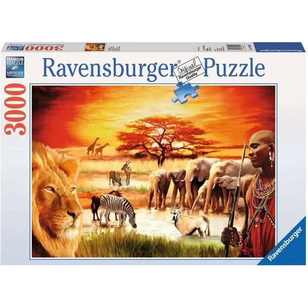 Puzzle 3000 PièCes La Fierté Du Massaï Ravensburger-image