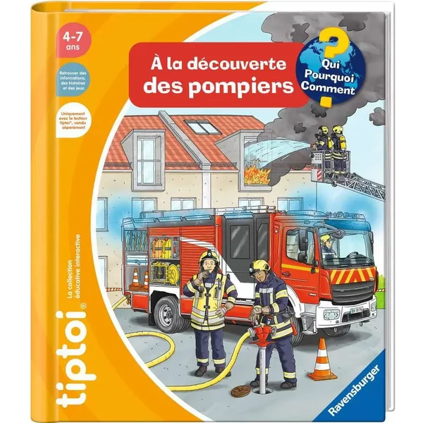 Jeux éDucatifs À La DéCouverte Des Pompiers Tiptoi® Ravensburger-image