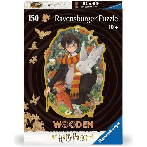 Puzzle De 150 PièCes 3D Ravensburger Harry Potter - Wooden-image