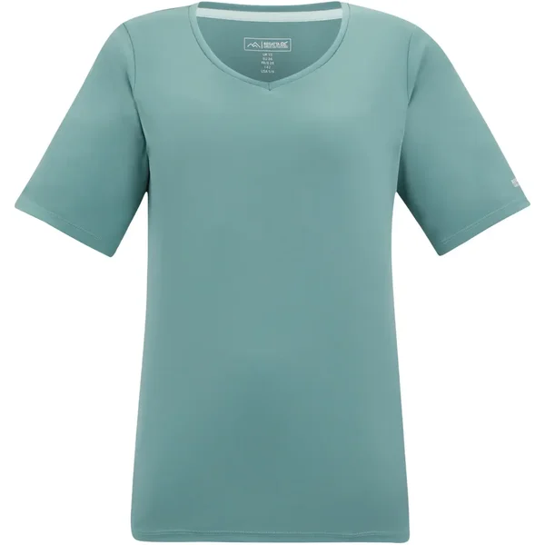 Dames-T-shirt met V-hals Regatta Fingal