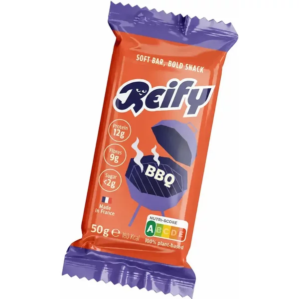 Salzige Proteinriegel Reify saveur BBQ