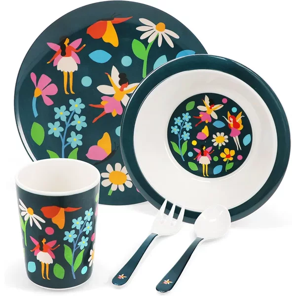 Assiette En MéLamine Enfant Rex London Fairies In The Garden (X5)-image