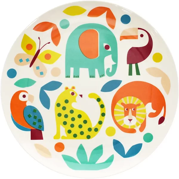 Assiette En MéLamine Enfant Rex London Wild Wonders-image