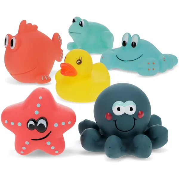 Jouet De Bain Animaux Aquatiques Enfant Rex London (X6)-image
