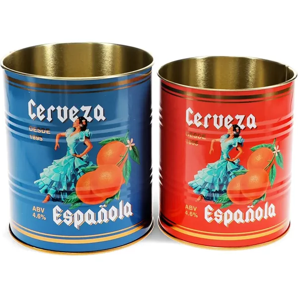 BoîTe De Conservation Rex London Cerveza EspañOla (X2)-image