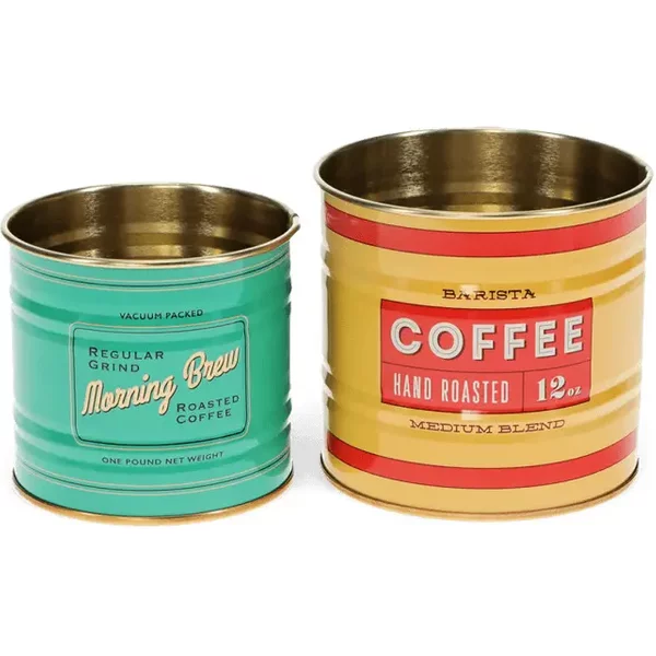 BoîTe De Rangement Rex London Vintage Coffee (X2)-image