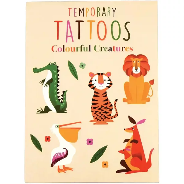 Tatouage Enfant Rex London Temporaires Colourful Creatures (X2)-image