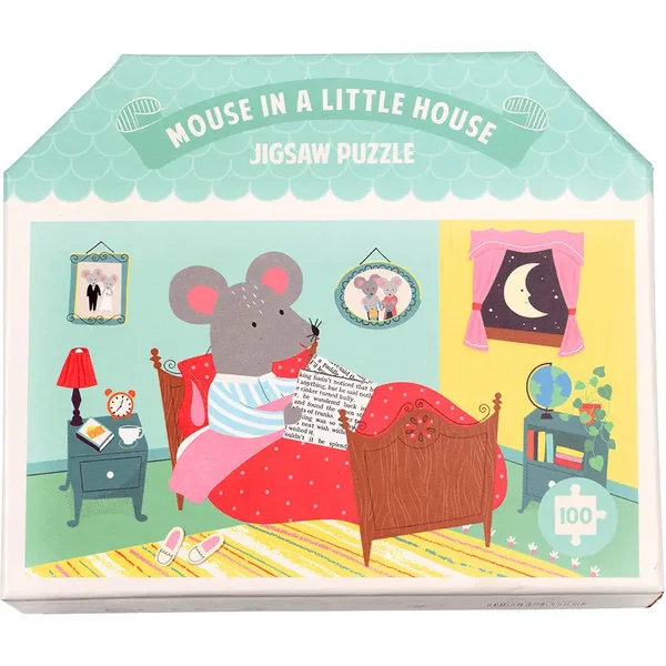 Puzzle 100 PièCes Souris Dans La Maison Rex London-image