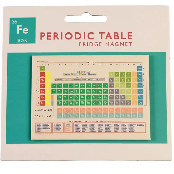 Aimant De RéFrigéRateur Rex London Periodic Table-image