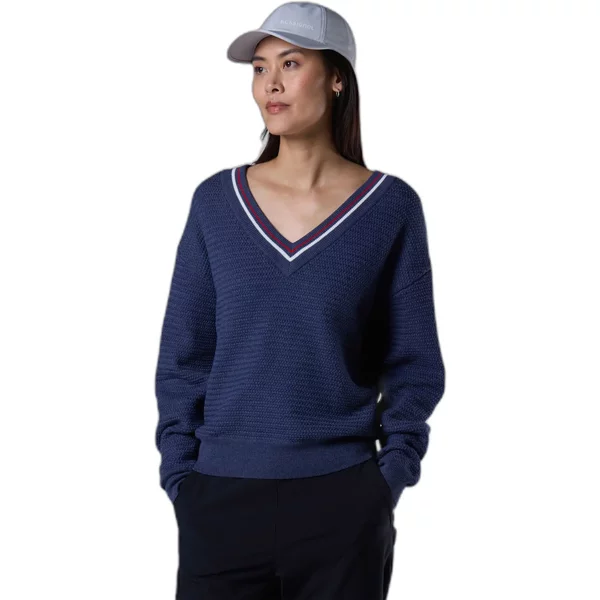Damen V-Ausschnitt Pulli Rossignol-image