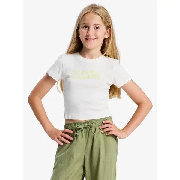 T-Shirt Court Fille Roxy Baby One More Time-image