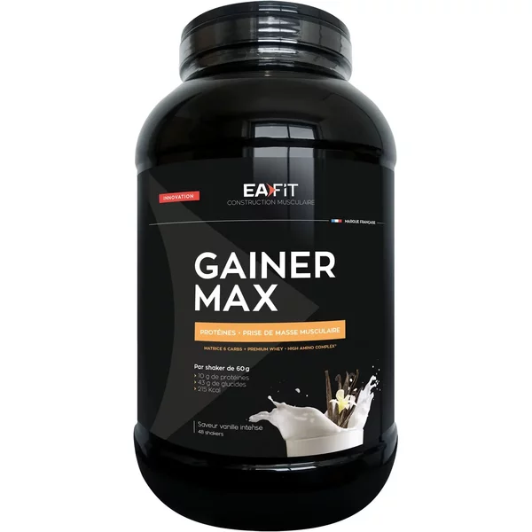 Gainer Max Vanille Intense Ea Fit 2,9Kg-image