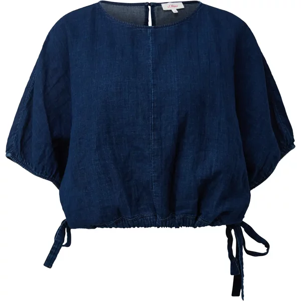 Bluse Mit Lockerem Schnitt Und Kurzen FledermausäRmeln Damen s.Oliver-image