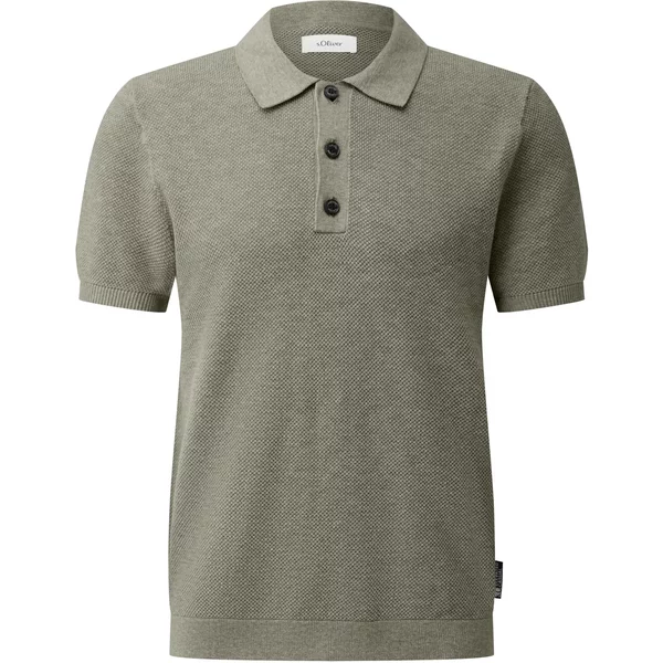Pull Mit Kurzen ÄRmeln Aus Baumwollstrick Mit Polo-Kragen s.Oliver-image