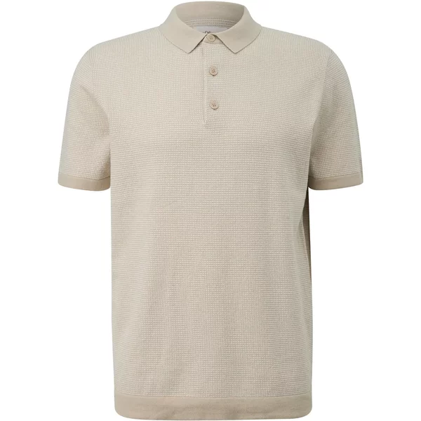Pull Aus Strick Mit Kurzen ÄRmeln, Polokragen Und Knopfleiste s.Oliver-image