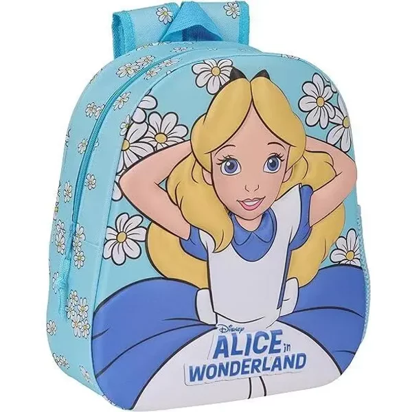 Sac à Dos Enfant Safta Disney Alice In Wonderland 3D-image