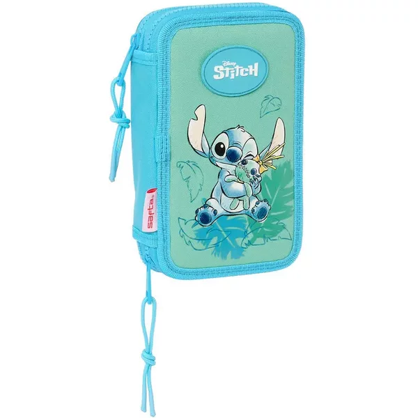 Trousse Double De 28 PièCes Fille Safta Disney Stitch Aloha-image