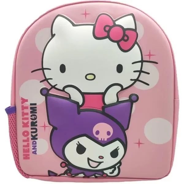 Sac à Dos Enfant Sanrio Hello Kitty & Kuromi 3D-image