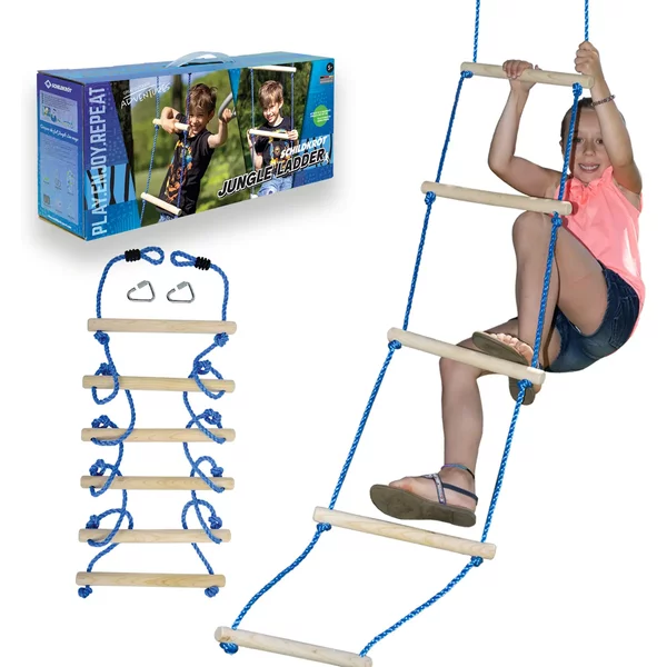 Kletterseil FüR Kinder SchildkrÖT Jungle Strickleiter-image