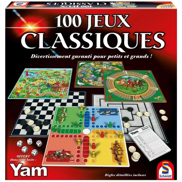 Jeux De SociéTé 100 Jeux Classiques Schmidt Spiele Gmbh-image