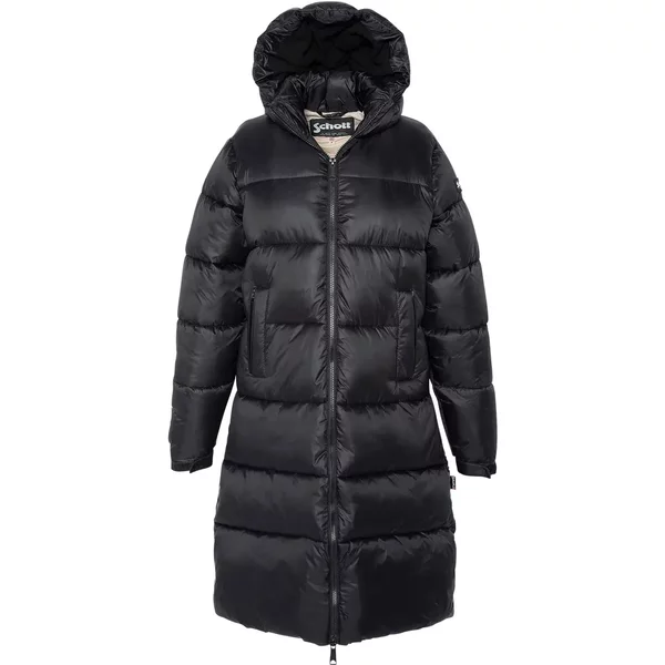 Lange Daunenjacke Mit Kapuze Exta Lang Damen Schott Belstar2Wrs-image
