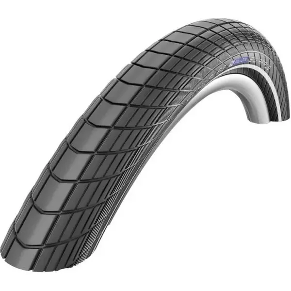 Pneu Rigide Avec RéFléChissant Schwalbe Big Apple Race-Guard HS430 Liteskin Rigide 50-355-image