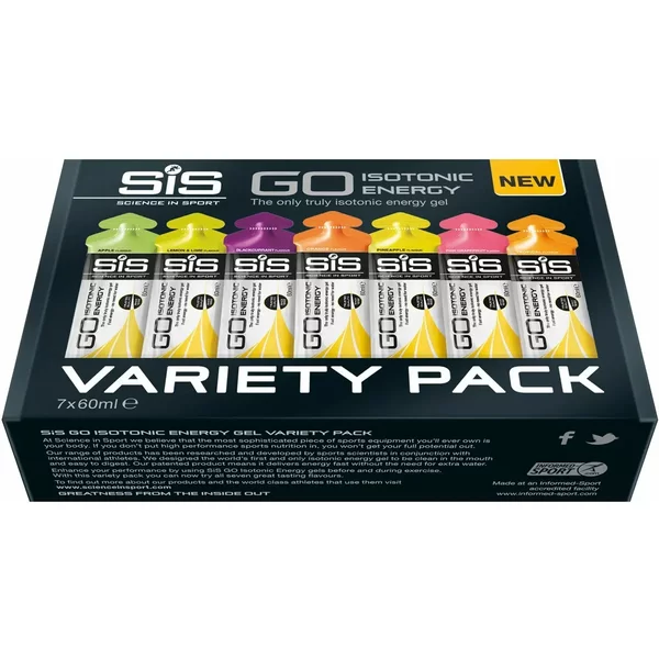 Sorten Von Energiegel Science In Sport Go Isotonic (X7)-image