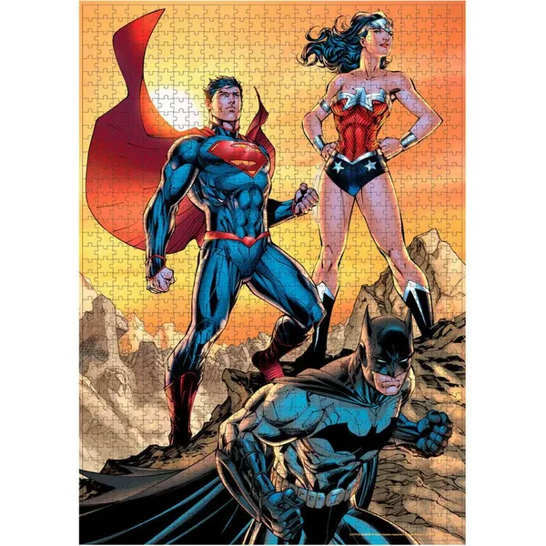 Puzzle De 1000 PièCes Enfant Sd Toys Dc Comics Justice League-image