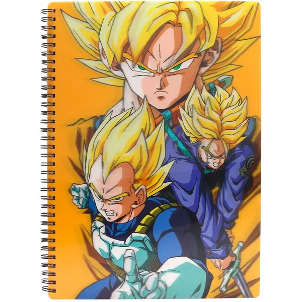 Bloc-Notes Enfant Sd Toys Dragon Ball Z Saiyans A4-image