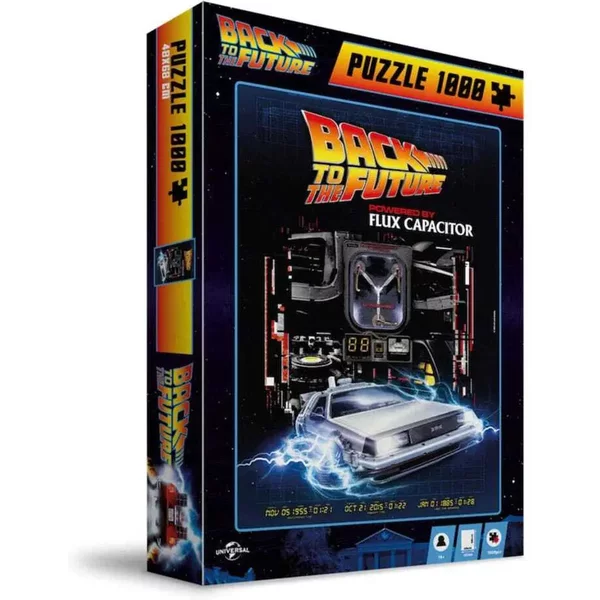 Puzzle ZurüCk In Die Zukunft SD Toys Powered By Flux Capacitor-image
