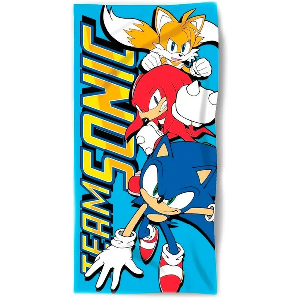 Telo mare in cotone Sega Sonic The Hedgehog