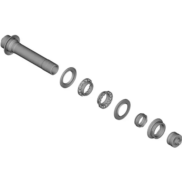 Axe De Moyeu Complet Shimano WH-R9200-C50-TU-F-image