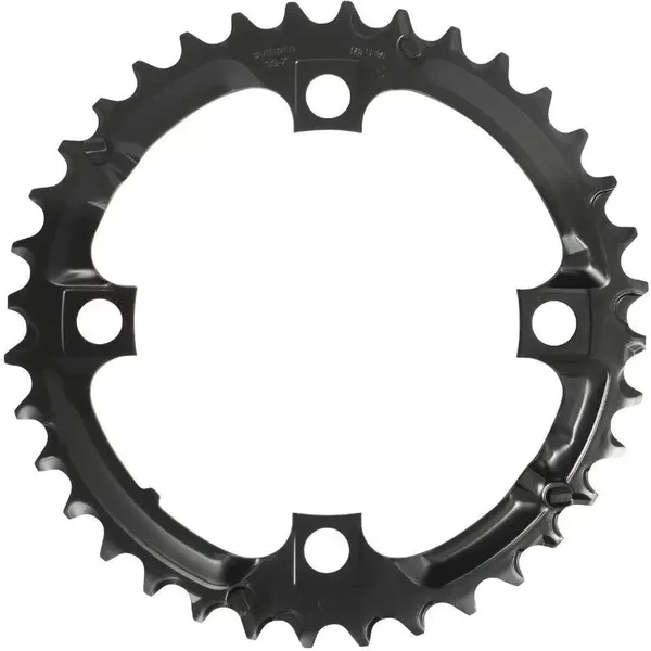 Plateau VTT Triple Origine Shimano 4BRA Deore M590 9V.-image