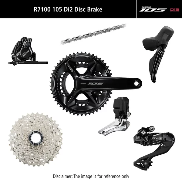 PéDalier Double Shimano 105 DI2 R7100 12V-image