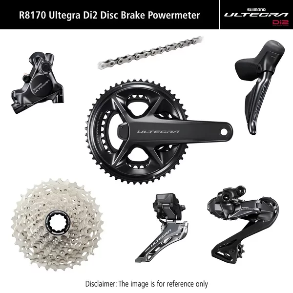 Groupe Complet VéLo Shimano Ultegra DI2 R8170P 172,5 Mm, 11-30T-image