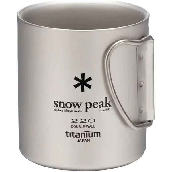 Mug En Titane Double Paroi Snow Peak 220-image
