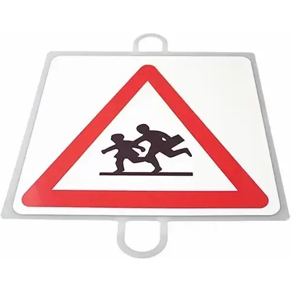 Gefahrenschild Kind Softee