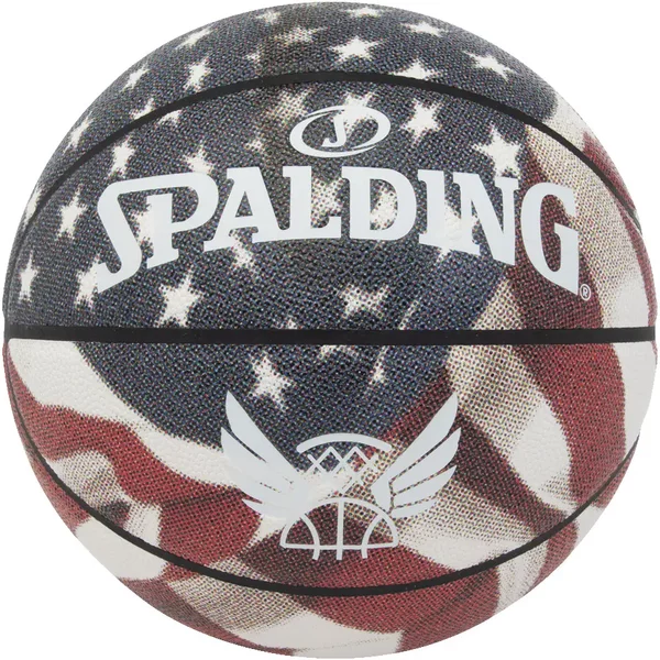 Basketball Spalding Trend Stars Stripes Sz7-image