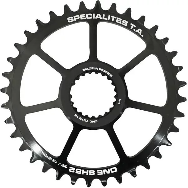 Plateau Disque De VéLo Mono Direct Mount Specialités T.A. VTT Shimano Xtr M9100 - XT M8100 - Slx M7100 TA One Sh52 36Dts Comp M900 10-11-12V.-image